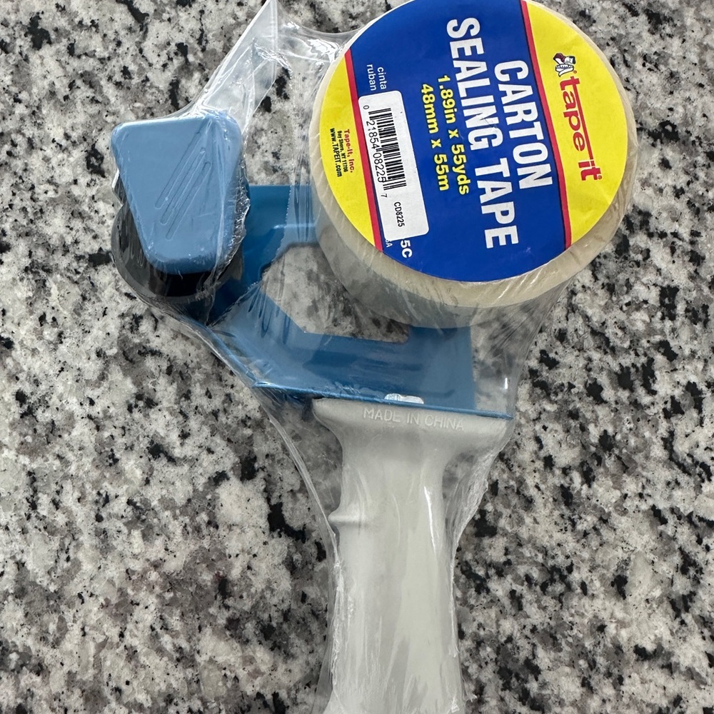 Tape It Carton Sealing Tape with Dispenser